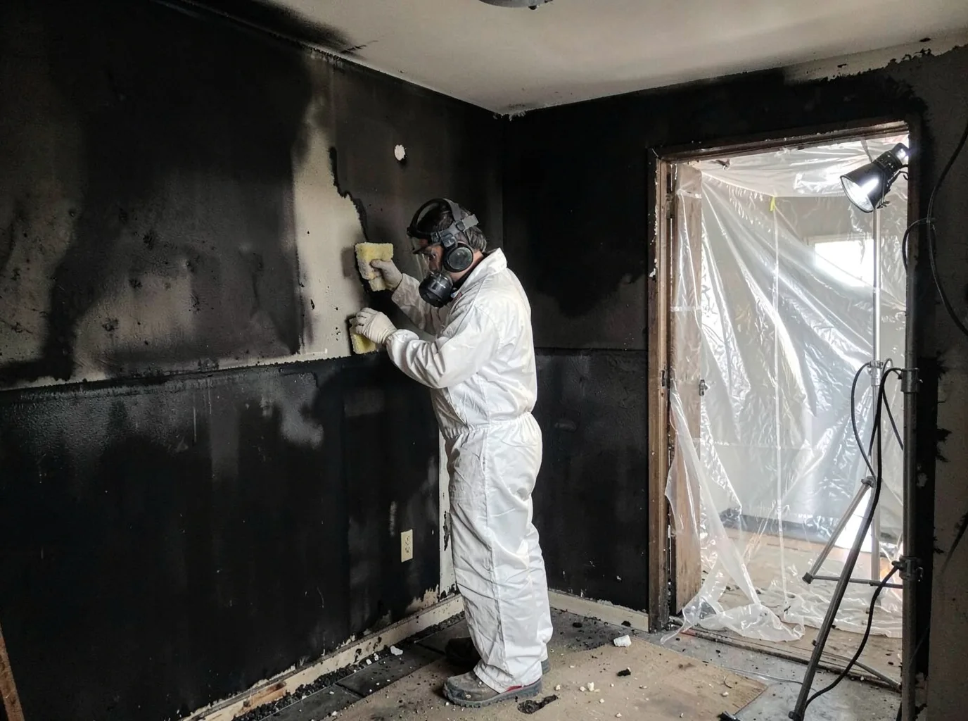 Fire Damage Restoration company in Pound, WI